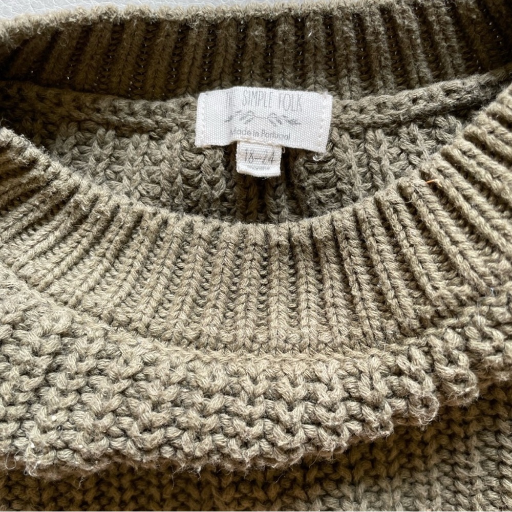 Simple Folk Chunky Sweater 18-24 Months - Picture 3 of 4